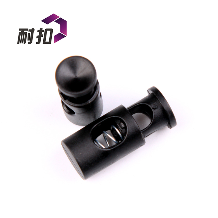 廠家直銷東莞耐扣箱包配件塑料繩扣環(huán)?？劬邼M千包郵
